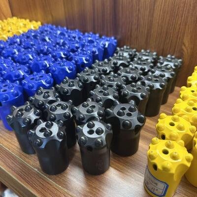 7 11 12 Botones cónicos herramientas de perforación de roca para la excavación de rocas mineras