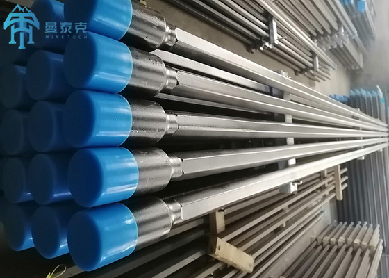 Varilla de perforación de rosca de extensión de martillo superior para minería de carbón R32 T38 T45 T51