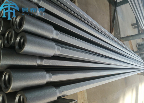 Taladro Rod High Strength de la extensión del acero de carbono de Rod de taladro del hilo de la conexión de la frecuencia intermedia milímetro T51