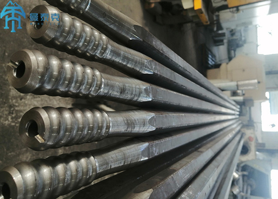 Taladro Rod Round Mining Machine Parts del hilo T35
