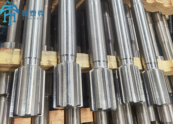 HLX5 T38 500mm Adaptador de vástago de acero forjado para martillo perforador Sandvik Tamrock