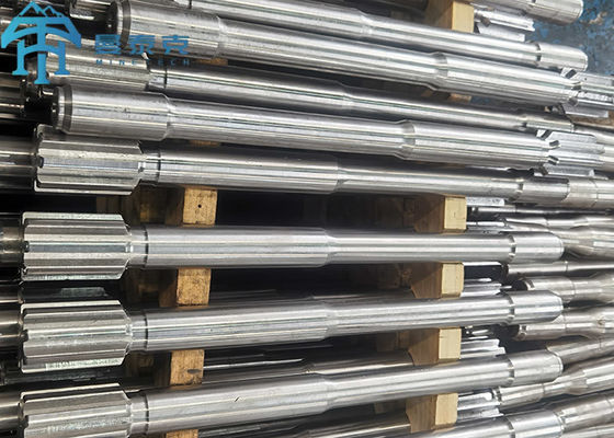 Longitud de estrías de 760 mm, diámetro de adaptador de 108 mm, peso de 9 kg, adaptador de vástago para martillos perforadores superiores