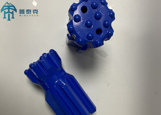 76mm T38 Botón Retrac Bit Perforación de roca dura Carburo de tungsteno
