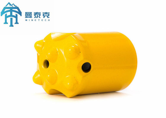 Perforación de roca de carburo de tungsteno cónica de 38 mm para canteras y túneles