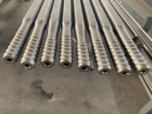 915 mm-6500 mm Rod de perforación de acero roscado R32 R38 T38 T45 con conexión M/F