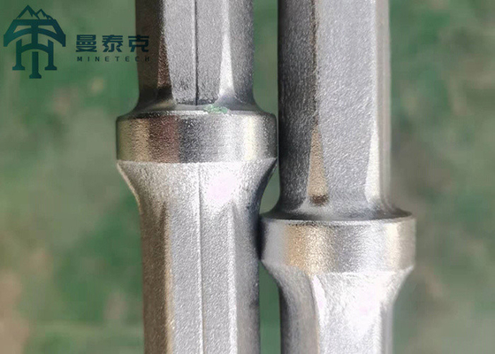 La perforación de la explotación minera de la roca embruja el taladro integral de acero Rod Chisel Head de 22*108m m
