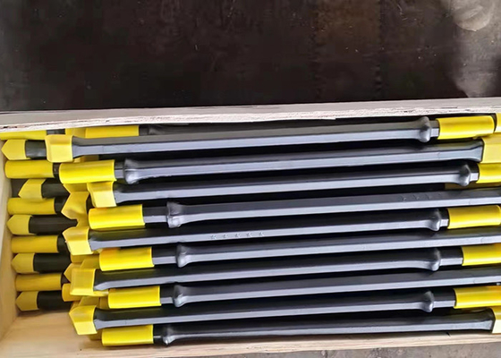 19 mm Pneumático Hexagonal Chisel Bit Integral Rod de perforación de acero para la perforación de agujeros Smaill