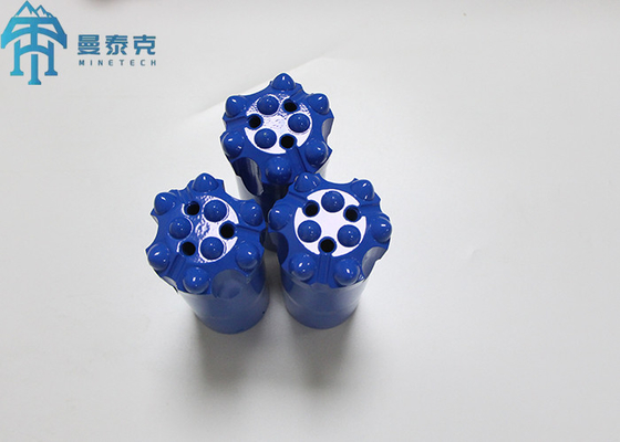 Flat Face 89mm T51 Thread Button Bit para la minería subterránea