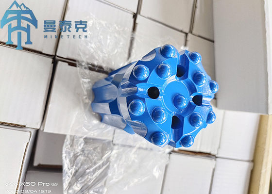 T51 esférico de 102 mm con botón de retroceso para trabajos de perforación exigentes