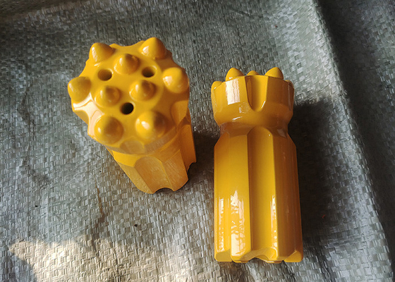 Perforación de martillo superior T38 botón de retroceso 3 pulgadas con un rendimiento duradero