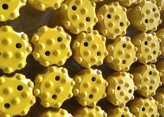 76 mm T38 T45 R32 Thread Button Bit Rock Drilling para la extracción y la minería