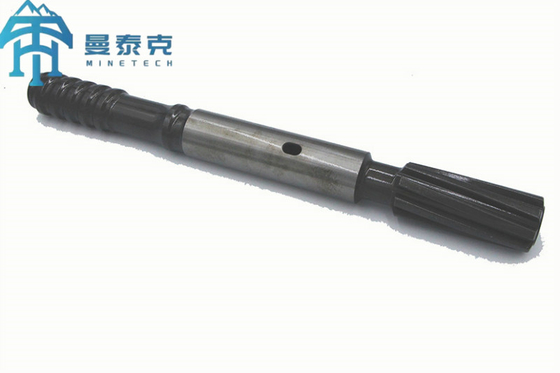 Adaptador de vigas de hilo T38 para tunelado Herramientas de perforación de martillo superior de 380 mm de longitud para aplicaciones de deriva y tunelado