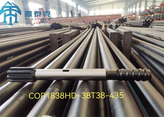 Adaptador de tallo de hilo T38 con longitud de 380 mm