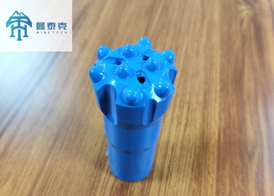 R32 76mm 45CrNi trozos de botón de rosca con 13 carburo para herramientas de perforación de martillo superior