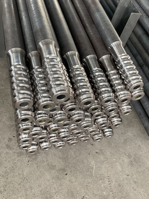 Rodas de perforación con rosca T51 estables y duraderas para operaciones de perforación en roca pesada