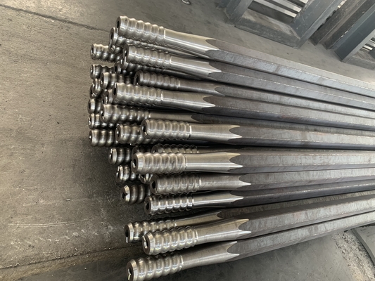 T45 3050 mm MM/MF Minería Herramientas de perforación de roca con rosca