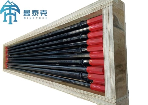 Dureza HRC 50 - 60 longitud 1308 mm barra de perforación hexagonal para la perforación de minas de oro