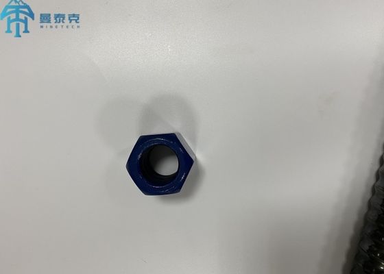 R32 Q235 Steel Hollow Grouting Self Drilling Anchor Bolt For Slope Stabilization