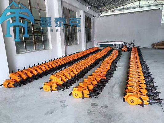 YN27C Excavadora de roca de gasolina con diámetro de agujero de perforación de 32-42 mm Max 6m Profundidad y 27 kg Peso para extracción de mineral