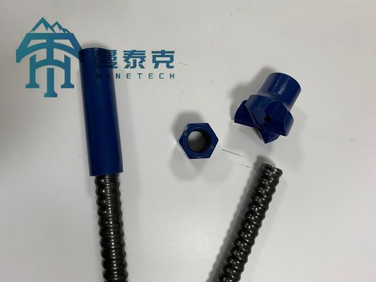 R38 Thread Size 1000mm to 8000mm Self Drilling Anchor Bolt for Tunnel Pipe Roofing and Foundation Support
