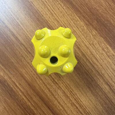 Broca cónica de 36 mm y 6 botones para perforación de roca y cantería