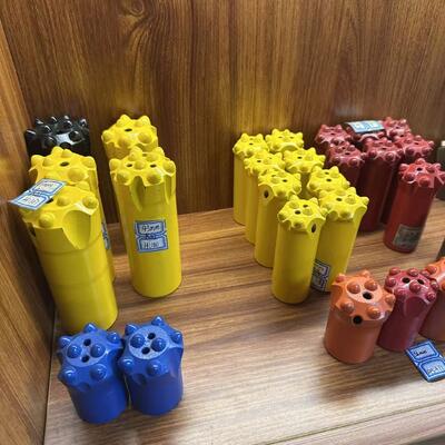 Brocas Botón Cónicas Roscadas Herramientas de Perforación de Roca para Minería y Canteras