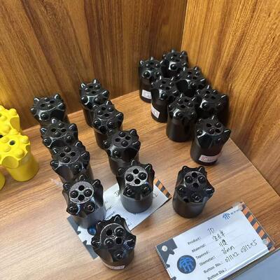 Brocas Botón Cónicas Roscadas Herramientas de Perforación de Roca para Minería y Canteras