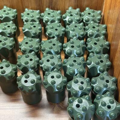 7 11 12 Botones cónicos herramientas de perforación de roca para la excavación de rocas mineras