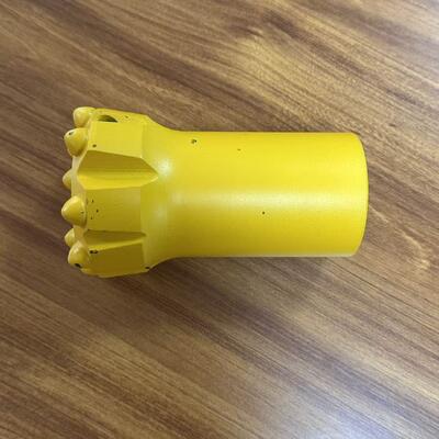 Broca de botón con rosca R32 de 43 mm para voladura y perforación en proyectos de infraestructura
