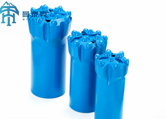 Herramientas de perforación superiores de roca del botón 89m m del pedazo del hilo del taladro de martillo T51