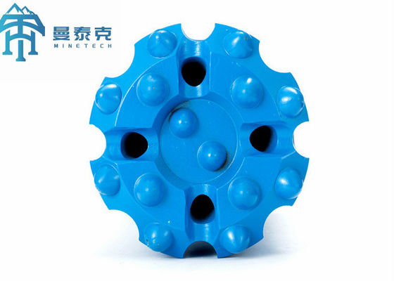 botón parabólico del hilo del carburo del trépano de sondeo de roca T51 de 102m m para la explotación minera