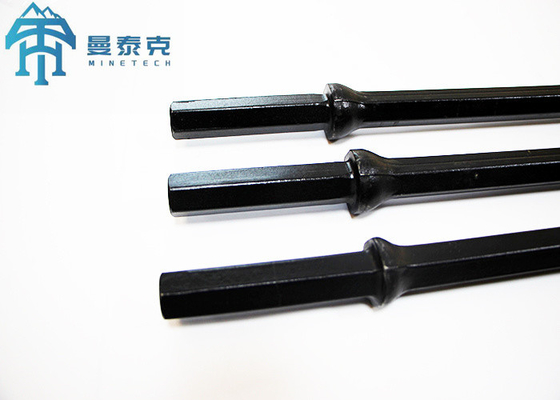 Shank H22x108mm 4" - 10'' Tapered Drill Rod For Rock Drilling