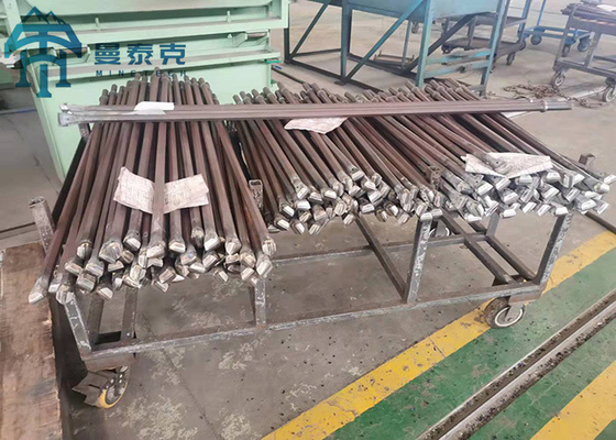 La explotación minera de subterráneo embruja el taladro integral Rod Length de 22m m 800m m