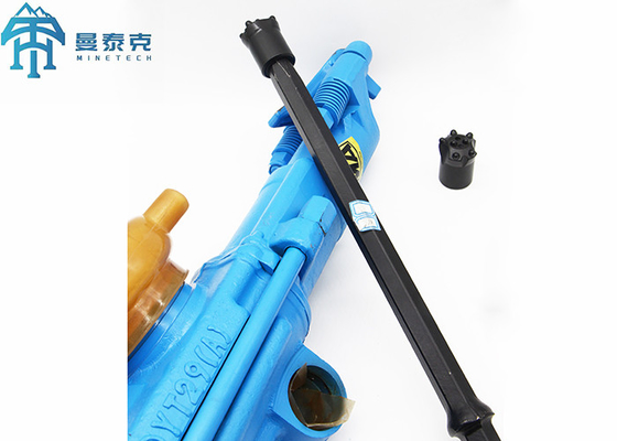 Máquina de perforación de roca neumática Jack Hammer YT27 para perforación de agujeros de explosión y minería