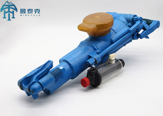 Martillo perforador neumático YT28 con diámetro de cilindro de 82 mm y carrera de pistón de 60 mm para perforación eficiente de rocas