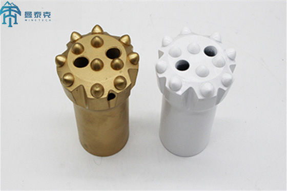 Pedazo de botón del hilo de herramientas del taladro de roca T38 76m m