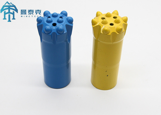 Pedazo de botón de T38 64m m para las herramientas de perforación de roca con los carburos de tungsteno