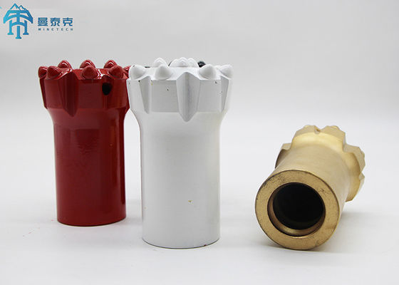 Minería Construcción Herramientas de perforación de roca de rosca botones de botón 76 mm de diámetro