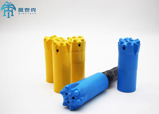 Brocas de la roca del botón del hilo R32 del carburo de tungsteno 45m m