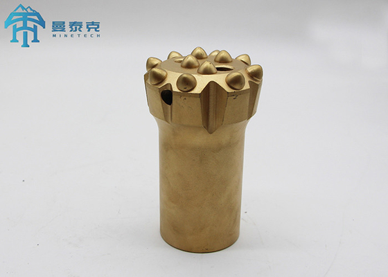 Broca de perforación de 89 mm T45 con rosca de martillo superior para minería