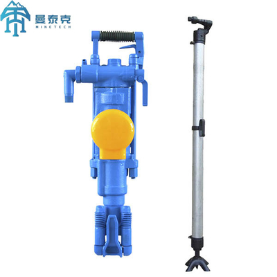 Máquina de perforación de roca neumática Jack Hammer YT27 para perforación de agujeros de explosión y minería