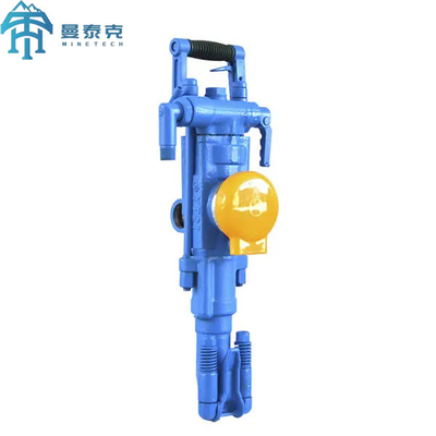 5m Pneumatic YT27 Pusher Rock Drill Jack Hammer For Underground Mining