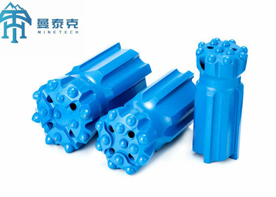 Pedazo de botón de Retrac del carburo de tungsteno de la perforación de heavy T45 para la explotación minera de subterráneo