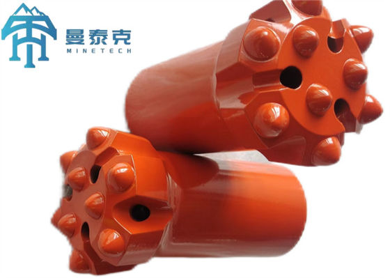 T45 Excavadora de roca roscada de 76 mm de diámetro con 8 × 12,7 botones