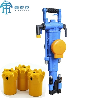 YT29A Máquina de perforación de rocas con piernas de aire para perforación de agujeros pequeños y minería de carbón