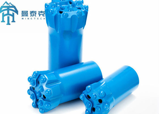 R32 76mm 45CrNi trozos de botón de rosca con 13 carburo para herramientas de perforación de martillo superior