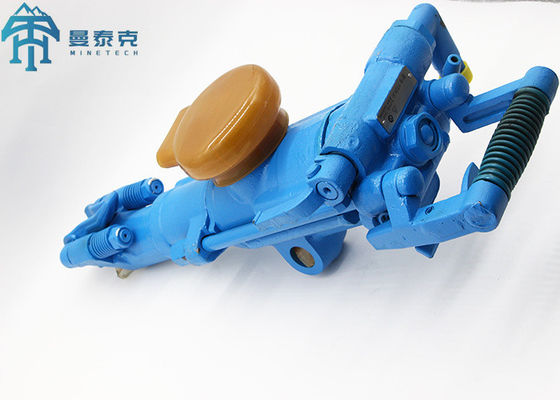 Máquina de perforación neumática de rocas para la construcción de túneles de minas Yt24 Pierna de aire 24 kg