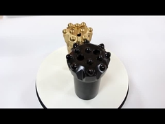 Pedazo de botón del hilo de herramientas del taladro de roca T38 76m m