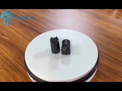 Botón negro cónico con acero galvanizado y de alta velocidad