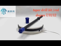 Rodas de perforación hexagonales, H22 11 grados Rodas de perforación de roca de acero